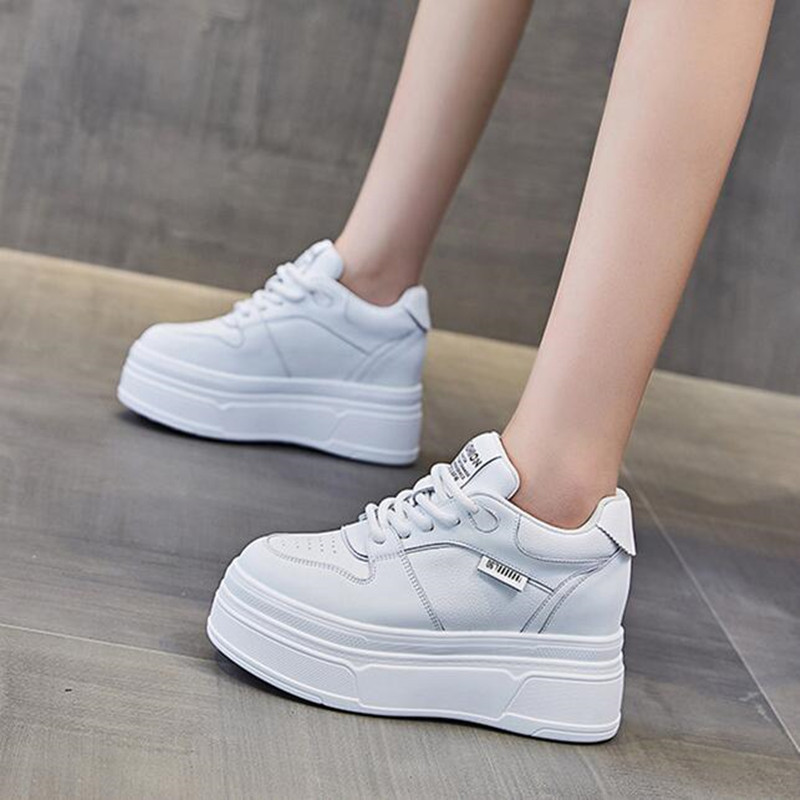 Running Shoes - 9CM in vera pelle NUOVO designer